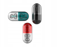 Moondrop Pill red AI ENC HI-FI Bluetooth - 1474175 - zdjęcie 3